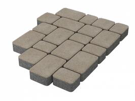  Тротуарная плитка Stellard Старый город 60 мм Белый: внешний вид